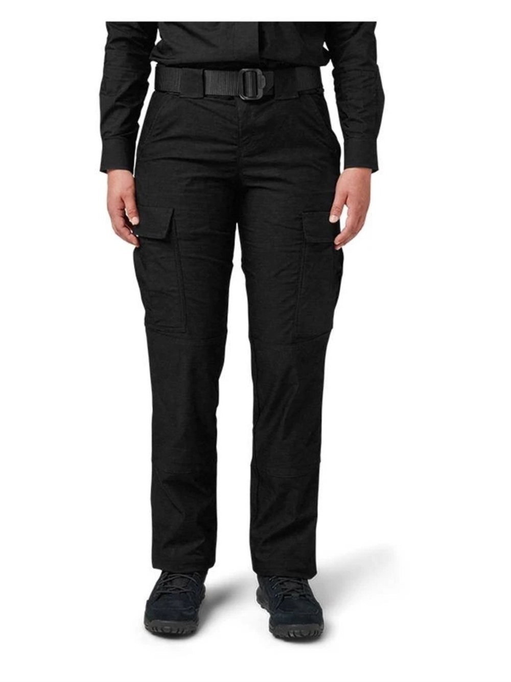 5.11 Tactical Cargo Pants Women’s Black Ripstop Utility Workwear Size 10 Long